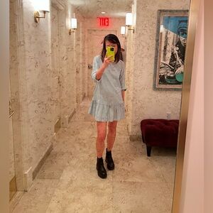 Zara Long Sleeve Mini Dress